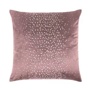Poszewka 45 x 45 Dekoracyjna Velvet Shiny Pudrowy - Poszewki na poduszki - miniaturka - grafika 1