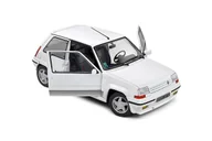 Samochody i pojazdy dla dzieci - Solido Renault 5 Gt Turbo Mk2 1989 White 1:18 1810002 - miniaturka - grafika 1