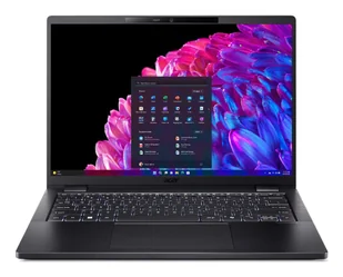 Acer TravelMate P6 TMP614-73-TCO-51N1 Intel Core Ultra 5 125H 35,6 cm (14") 2.8K 16 GB LPDDR5x-SDRAM 512 GB SSD Wi-Fi 7 (802.11be) Windows 11 Pro Czarny NX.B5WEG.001 - Laptopy - miniaturka - grafika 1