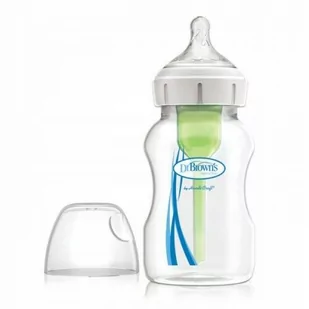 Dr Brown''s Butelka Options+ szeroka 330ml 3m+ - Butelki dla niemowląt - miniaturka - grafika 1
