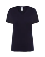 Odzież robocza - T-shirt Damski granatowy dekolt w serek roz. L - miniaturka - grafika 1