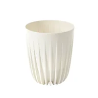 Donice - Doniczka plastikowa Mira śr.30 cm kremowa Lamela - miniaturka - grafika 1