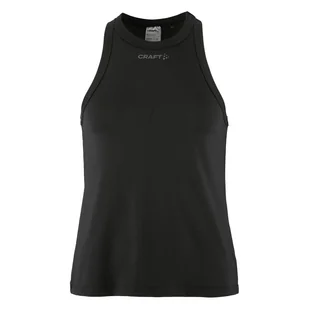 Damska koszulka bez rękawów CRAFT CORE ESSENCE MESH SINGLET W 1914698-999000 – Czarny - Koszulki i topy damskie - miniaturka - grafika 1