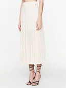 Spódnice - Patrizia Pepe Spódnica plisowana 8G0324/AD08-B753 Écru Regular Fit - miniaturka - grafika 1