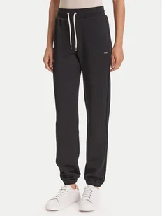 Guess Spodnie dresowe V5YB06 KBSL2 Czarny Regular Fit - Spodnie sportowe damskie - miniaturka - grafika 1