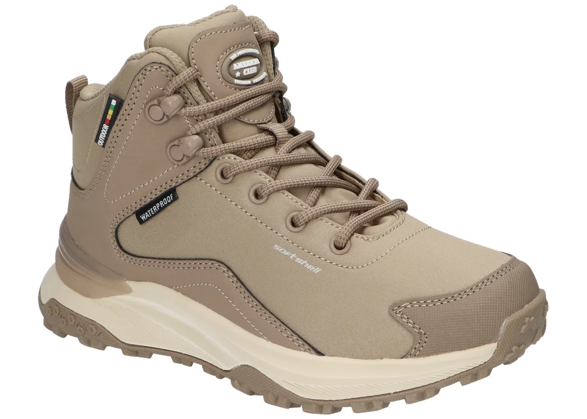 AMERICAN CLUB HL229 SOLIDNE LEKKIE OCIEPLANE STYLOWE TREKKINGI TRAPERY BUTY ZIMOWE ŚNIEGOWCE DAMSKIE BG 38