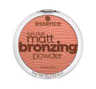 Pudry do twarzy - Catrice essence Sun Club Bronzer Rozświetlający 02 Darker Skin ESS-25864 - miniaturka - grafika 1
