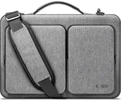 Torby na laptopy - Tech-Protect Torba na laptopa 15-16" na ramię, Defender Bag, szara - miniaturka - grafika 1