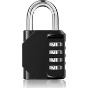Zawiasy, okucia i inne akcesoria - Wytrzymały, 4-cyfrowy zamek szyfrowy do siłowni, szkół, bram, szop, garaży i magazynów. - miniaturka - grafika 1
