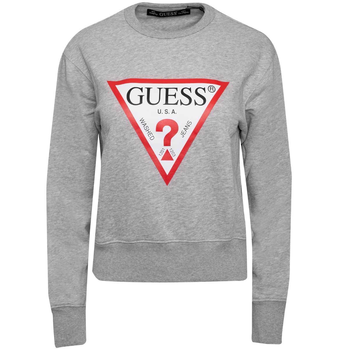 Guess Bluza Damska Cn Original Fleece Gray W2Yq16Kba10 Lmgy S