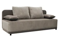 Sofy i kanapy - Kondela Sofa rozkładana z pojemnikiem Senty - szary beż (taupe) - miniaturka - grafika 1