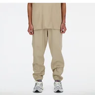 Spodnie męskie - Spodnie męskie New Balance MP41508SOT  beżowe - miniaturka - grafika 1