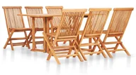 Meble ogrodowe - Elior Zestaw ogrodowy drewniany D3-R36 - miniaturka - grafika 1