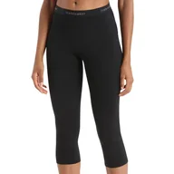 Legginsy - Legginsy Icebreaker Merino 200 Oasis 1043820011 - czarne - miniaturka - grafika 1