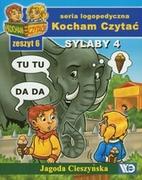 Podręczniki dla szkół podstawowych - Wydawnictwo Edukacyjne Kocham czytać, zeszyt 6 - Sylaby 4 (T i D) - Jagoda Cieszyńska - miniaturka - grafika 1