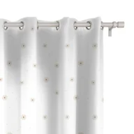 Firany i zasłony dla dzieci - Zasłona dla dzieci BUNNY BLISS wzór D242 | kwiatuszki 150 x 300 cm tkanina zaciemniająca - miniaturka - grafika 1