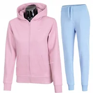 Spodnie sportowe damskie - 4F DAMSKI DRES BAWEĹNA KOMPLET BLUZA SPODNIE / rozm XXL - miniaturka - grafika 1