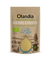 Mąka - Siemię lniane mielone odtłuszczone, mąka z lnu, BIO, 400 g, Olandia - miniaturka - grafika 1
