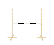 Maskotki i pluszaki - Przeszkoda Skokowa Do Hobby Horse 120Cm Belka 50Mm – Czarna - miniaturka - grafika 1