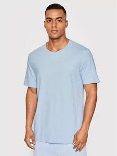 Koszulki męskie - Benetton United Colors Of T-Shirt 3JE1J19A5 Niebieski Regular Fit - grafika 1
