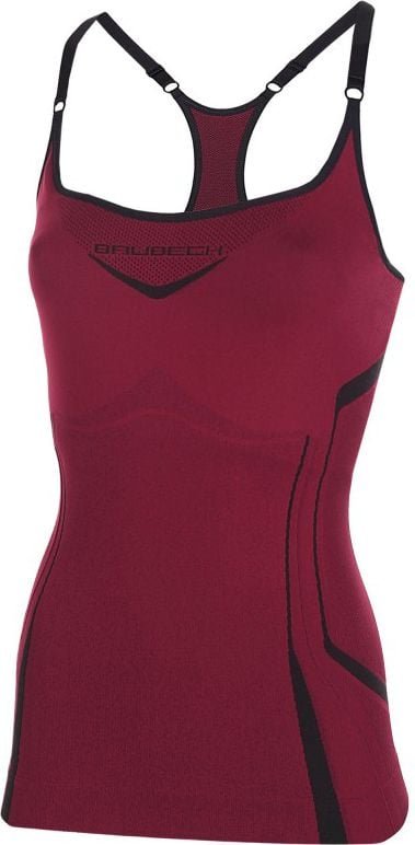 Brubeck Bezrękawnik damski FITNESS z topem r.M fuksja CM10070