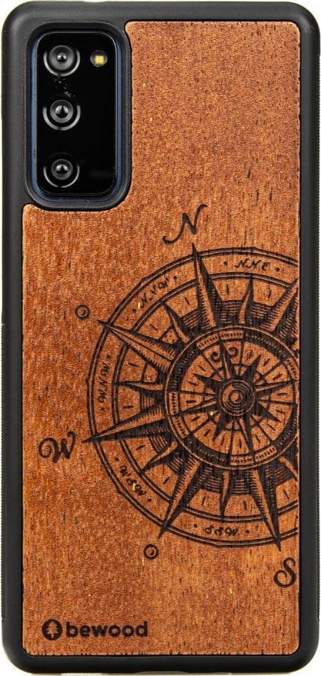 BeWood Drewniane Etui Samsung Galaxy S20 FE TRAVELER MERBAU