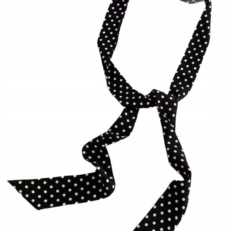 SZALICZEK z nadrukiem damska długa CHUSTKA elegancka APASZKA jak krawat