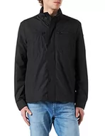 Kurtki męskie - GEOX M JHARROD kurtka męska, Czarny, 60 - miniaturka - grafika 1