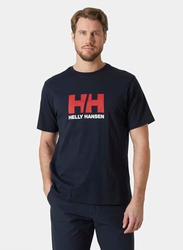 Helly Hansen Męska koszulka z logo HH 3.0, granatowa, rozmiar 2XL