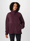 Bluzy damskie - Bluza damska rozpinana streetwear Columbia Panorama Full Zip II 2085883607 L Bordowa (195981117233). Bluzy damskie streetwear - miniaturka - grafika 1