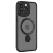 Etui i futerały do telefonów - Etui COMMA Joy Shark Mag do Apple iPhone 15 Czarny - miniaturka - grafika 1