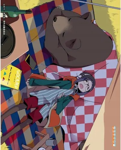 Plakat Anime Manga Yuru Camp yc_005 A2 (custom)