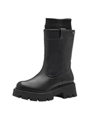 Botki damskie - Tamaris Damskie botki 1-1-26442-41, czarny, 39 EU - miniaturka - grafika 1