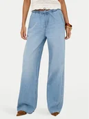 Spodnie damskie - ONLY Jeansy Jay 15363663 Niebieski Wide Leg - miniaturka - grafika 1