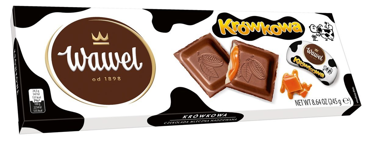 Czekolada Krówkowa Wawel 245g