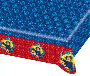 Amscan Obrus foliowy Strażak Sam120x180cm 9902178 - Urodziny dziecka - miniaturka - grafika 1