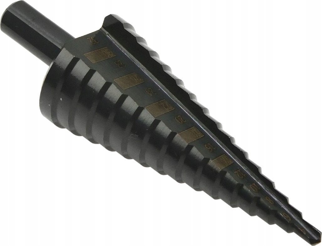 Geko Wiertło Wiertło stopniowe HSS TiAlN 4-32mm 100