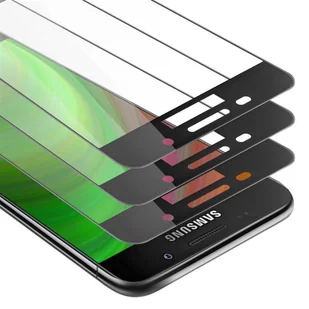 Cadorabo 3x pełnoekranowa folia pancerna do Samsung Galaxy A5 2016 w kolorze czarnym, hartowane szkło ochronne wyświetlacza - Etui i futerały do telefonów - miniaturka - grafika 1