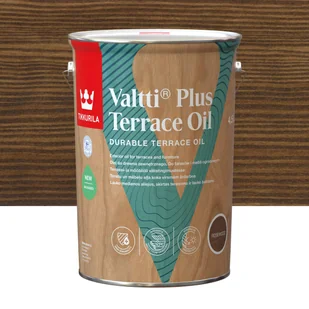 Olej Tikkuria Valtti Plus Terrace Oil Rosewood 4.5 l 6408070144657 - Farby i impregnaty do drewna - miniaturka - grafika 1