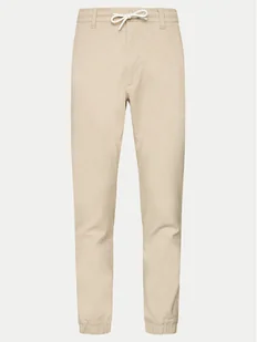 s.Oliver Spodnie materiałowe 2143826 Beżowy Slim Fit - Spodnie męskie - miniaturka - grafika 1
