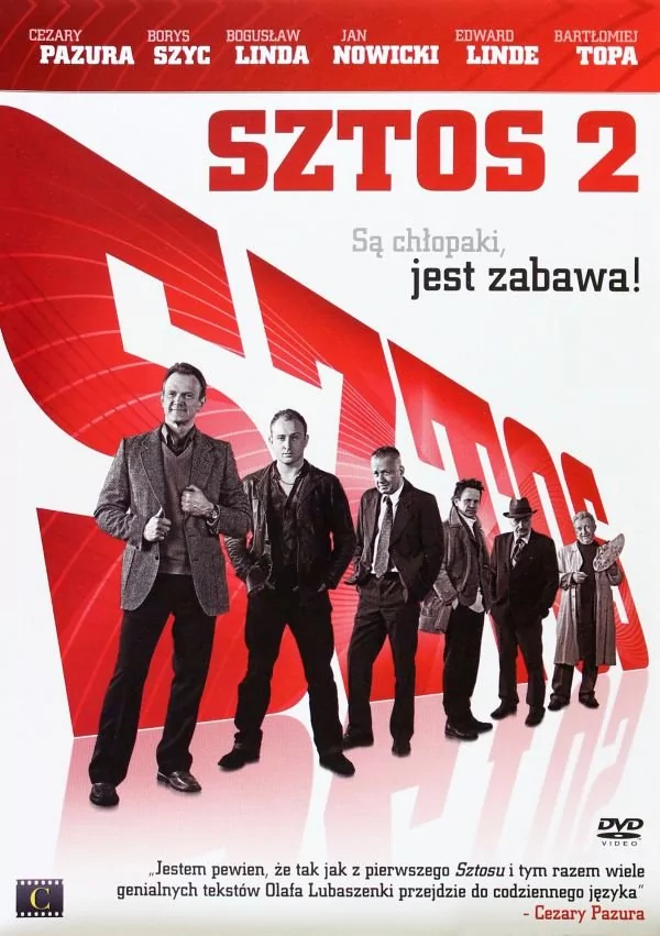 Filmostrada Sztos 2 DVD Olaf Lubaszenko