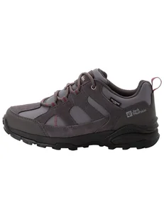 Jack Wolfskin Skórzane buty trekkingowe "TEXAPORE" w kolorze ciemnoszarym - Buty trekkingowe damskie - miniaturka - grafika 1