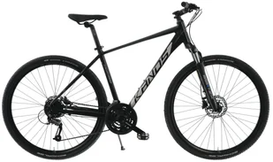 Rower 28 Kands CANAVARO czarno-szary połysk rama 19" - Rowery - miniaturka - grafika 1