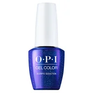 Lakiery hybrydowe - OPI Gel Color Zodiac, błyszczący niebieski, Scorpio Seduction, hybrydowy lakier do paznokci, 15ml - miniaturka - grafika 1