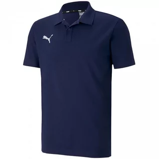 Koszulki męskie - Koszulka męska Puma teamGOAL 23 Casuals Polo granatowa 656579 06 - grafika 1