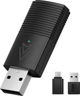 Pozostałe akcesoria do telefonów - TRADEBIT Wireless Android Auto MINI Adapter USB-A & Type-C Dongle Box do smartfonów z systemem Android, kompatybilny z 98% samochodów, estetyczny design - miniaturka - grafika 1