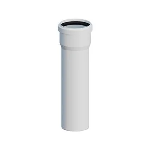 Rura prosta PP 80 mm 2 m - Kominy i akcesoria - miniaturka - grafika 1