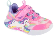 Moda i Uroda OUTLET - Skechers Unicorn Chaser 302298N-PKMT, dla dziewczynki, buty sneakers, Różowy - miniaturka - grafika 1