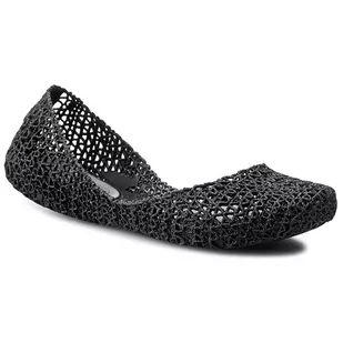 Melissa Baleriny Campana Papel VII Ad 31512 Black Glitter 52682 - Baleriny - miniaturka - grafika 1