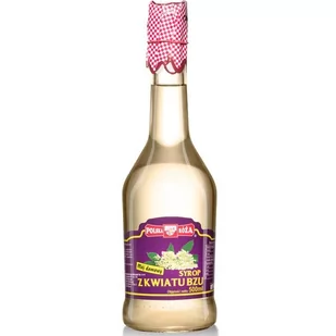 POLSKA RÓŻA Syrop z kwiatów bzu 500ml POLSKA RÓŻA 11POLSYRKW - Syropy i koncentraty owocowe - miniaturka - grafika 1